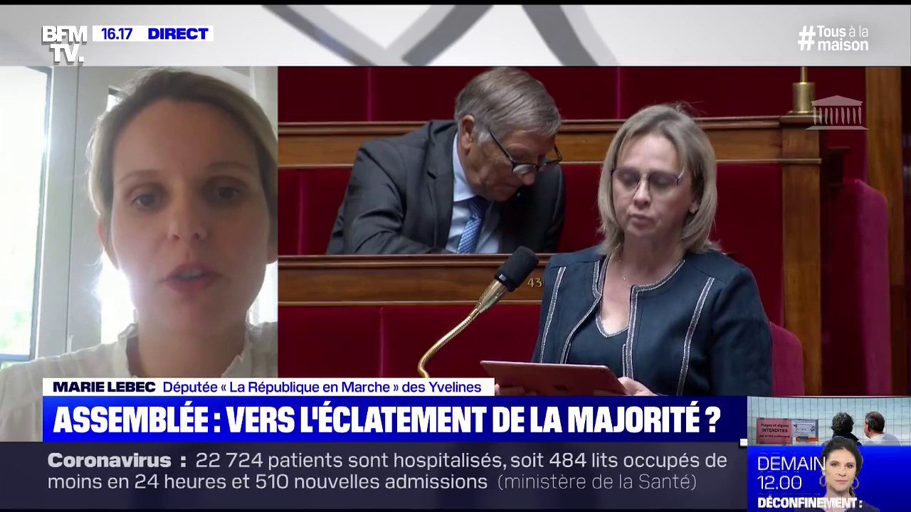 Vers un groupe dissident de LaREM?: pour Marie Lebec, "la majorité restera solide"