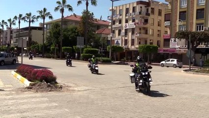 Motosiklet tutkunlarından Türk Kızılaya kan bağışı