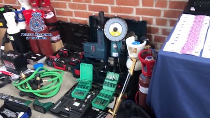 La Policía Nacional detiene en Madrid a siete 'butroneros'