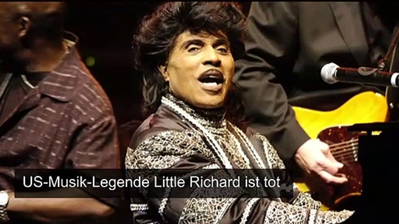Rock'n roll-pionier little richard ist tot