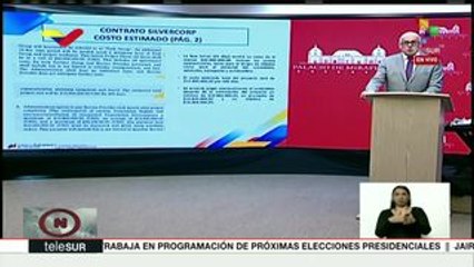Gob. Venezuela muestra detalles del contrato oposición-mercenarios