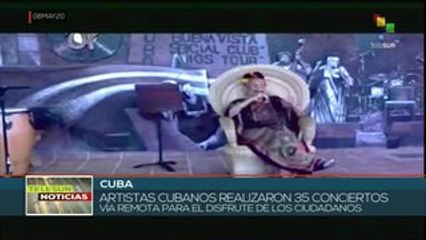 Cuba: mundo del arte se reinventa en medio de la pandemia de COVID-19