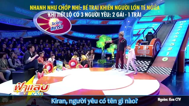 NHANH NHƯ CHỚP NHÍ: BÉ TRAI KHIẾN NGƯỜI LỚN TÉ NGỬA