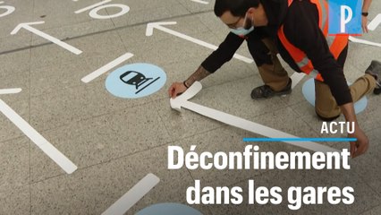 Comment la SNCF prépare les gares au déconfinement à Paris