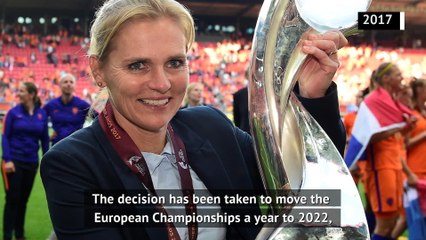 Tải video: Postponed Women’s Euro 2021 deserves own stage - Wiegman