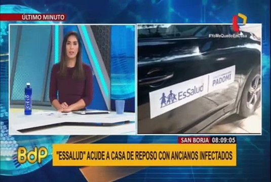 San Borja: EsSalud acude a casa de reposo de ancianos infectados