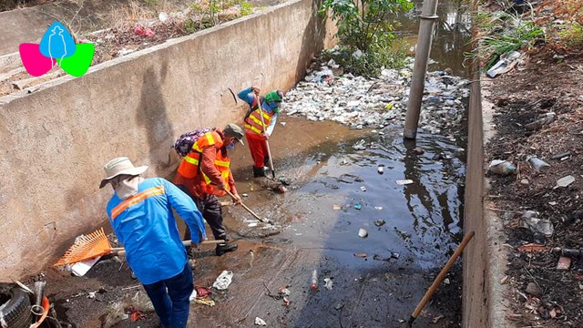 Realizan limpieza de sistema de drenaje pluvial de cara al invierno en Managua
