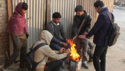 Cold wave grips North India