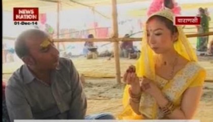 Japanese girl finds love in Varanasi!