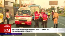 Edición Mediodía: Presentan protocolo para el transporte público