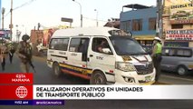 Edición Mediodía: Realizaron operativos en unidades de transporte público