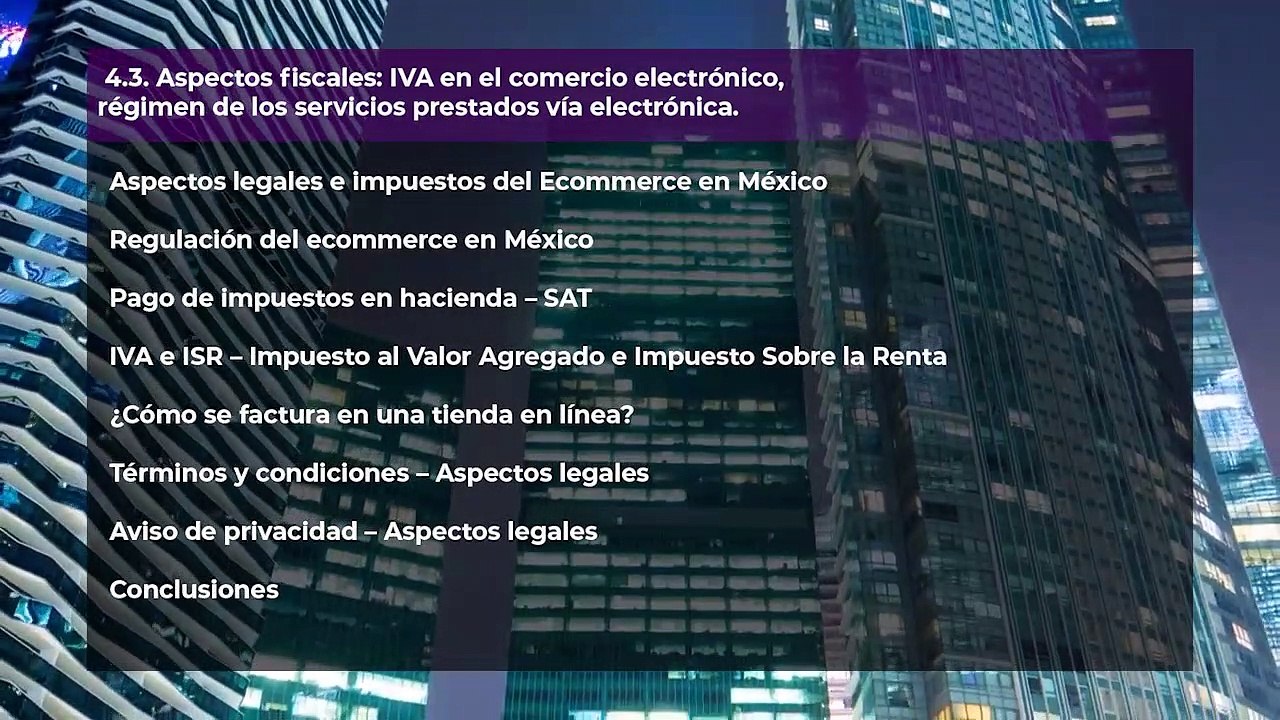 Impuestos en comercio electronico