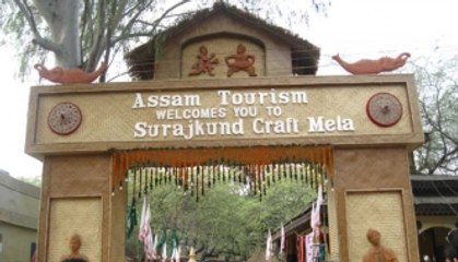 Helicopter rides for visitors at Surajkund!