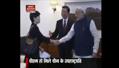PM Modi calls on Chinese Vice-President