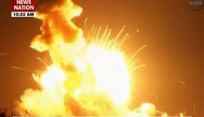 NASA’s private cargo rocket explodes