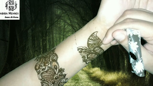 Bangle Style mehndi design /front hand mehndi design /Mehandi for hand/ Eid mehndi design/ new stylish unique Arabic mehndi design/ Habiba Mehandi Art