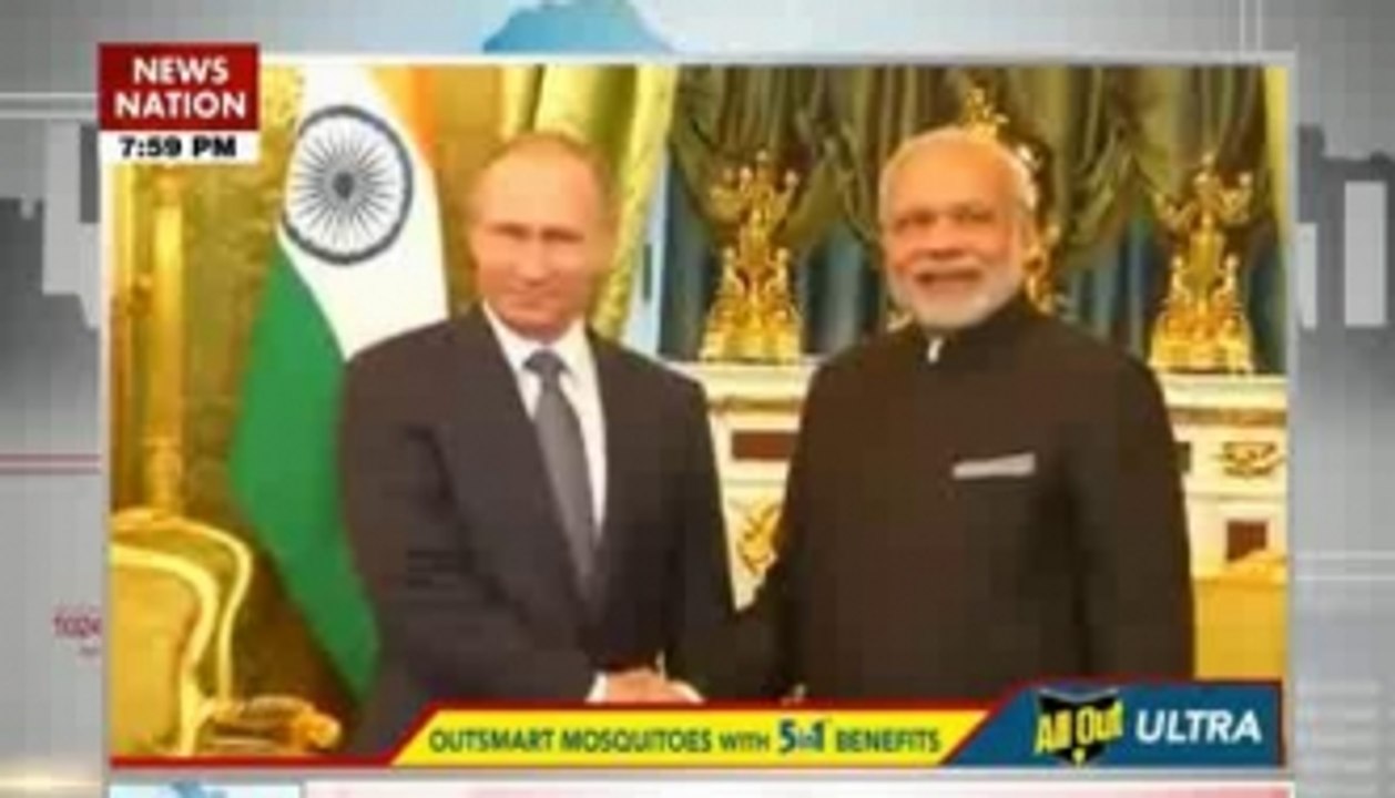 Modi holds talks with Putin