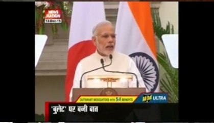 Abe brings Bullet train to India