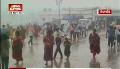 Rain wreak havoc in Tirupati