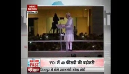FDI means 'First Develop India', PM Modi tells Indian diaspora in Singapore