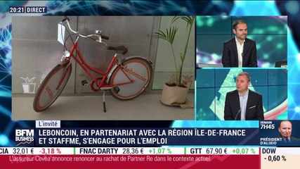 Antoine Jouteau (Leboncoin) :  Leboncoin en partenariat avec la région Île-de-France et StaffMe s'engage pour l'emploi - 12/05