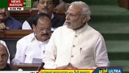'India First' is only religion, Constitution only holy book: PM Modi