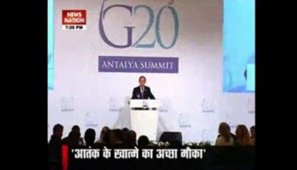 Opportune moment to end violence: UN chief at G20 summit