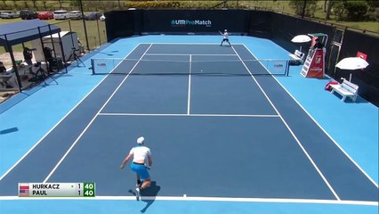 UTR PRO MATCH SERIES- HUBERT HURKACZ - TOMMY PAUL HIGHLIGHTS (Credit: @Youtube @ Hubert Hurkacz Fan Club)