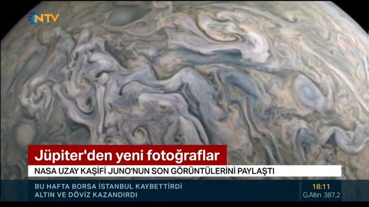 Jüpiter’in en net görüntüsü kaydedildi