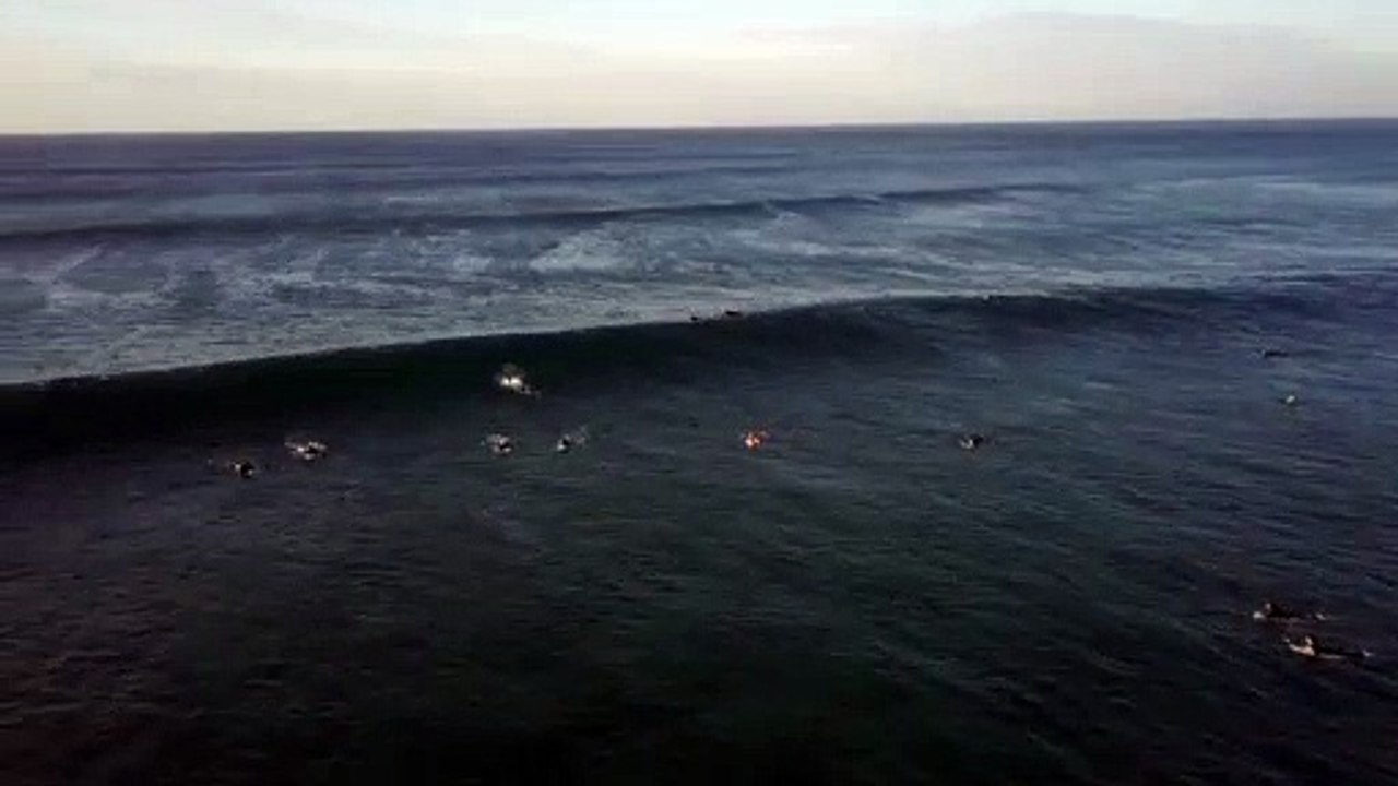 Amazing Surfing Drone Footage 4K - Free 4K Stock Footage - No Copyright - Ocean Waves Surfers