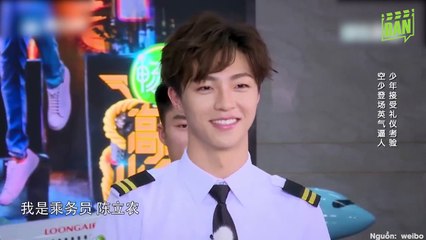 Hotboy 18 tuổi cao hơn mét 8 của Nine Percent gây bão khi làm phi công