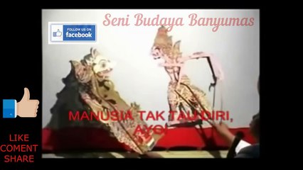 wayang kulit/Shadow puppets. Baladewa Angry