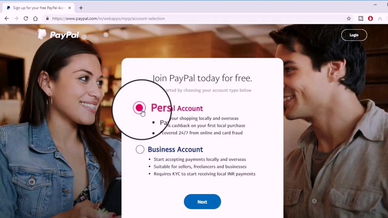 PayPal account kaise banaye, PayPal में अकाउंट बनाना सीखे,How to make PayPal account in India,