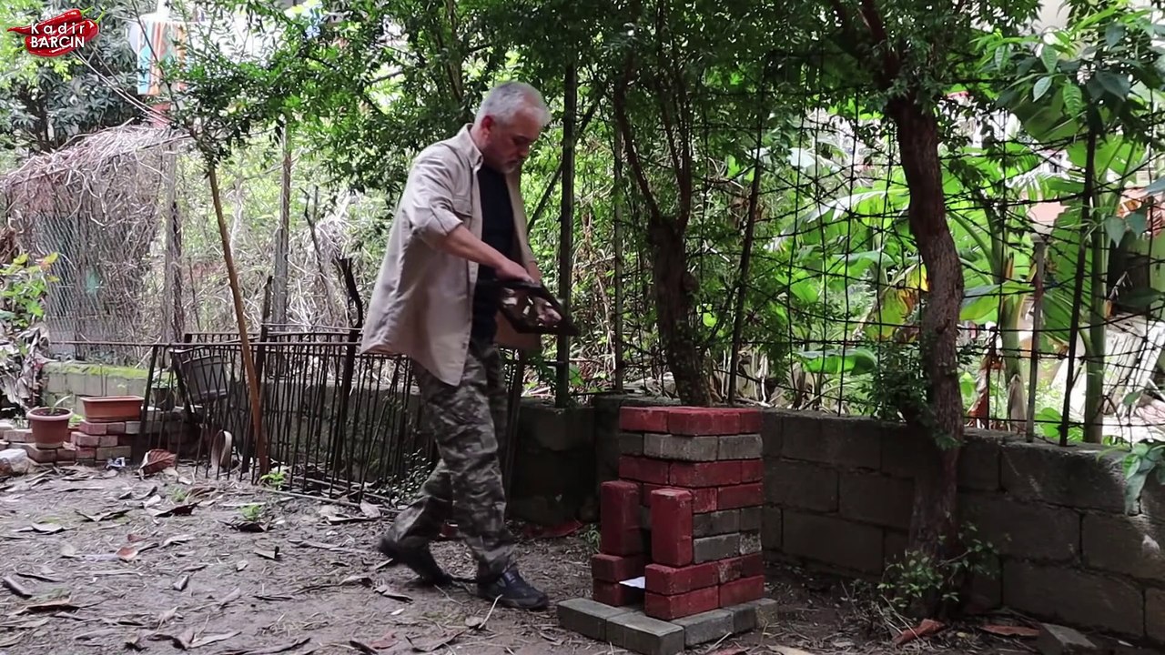 KONAURDPHEECHANNEL Brick Rocket Stove