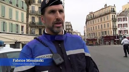 Contrôle de police place Casellane