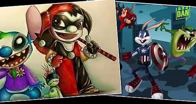 Các NV hoạt hình làm siêu anh hùng