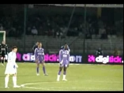 AJA-TFC but de niculae vue des tribunes