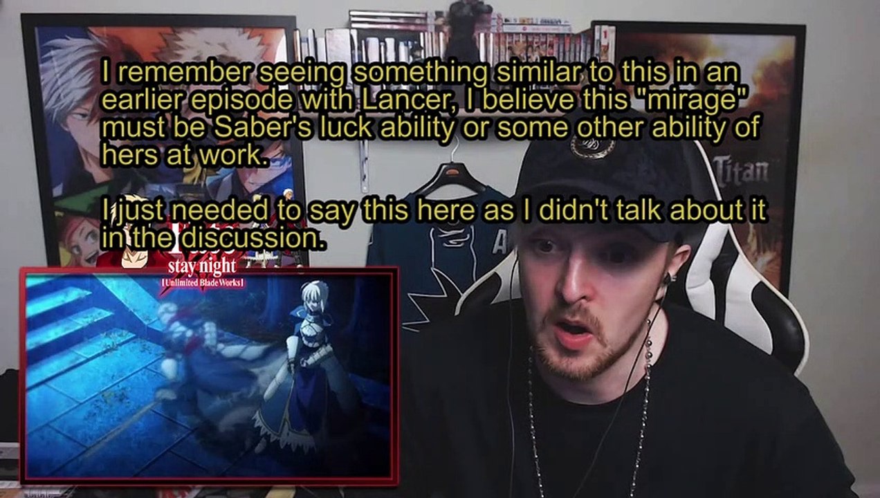 FATE SN Unlimited Blade Works Season 1 - Episode 7 REACTION HIGHLIGHTS