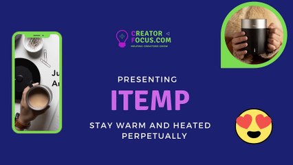 [Product Trailer] iTemp ☕  is a cool new Smart Mug and Bowl