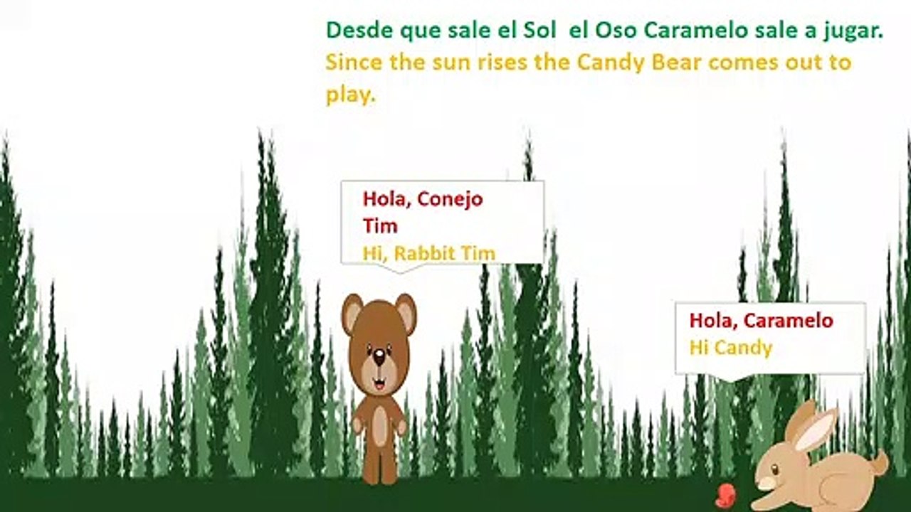 Cuento Infantil Oso Caramelo