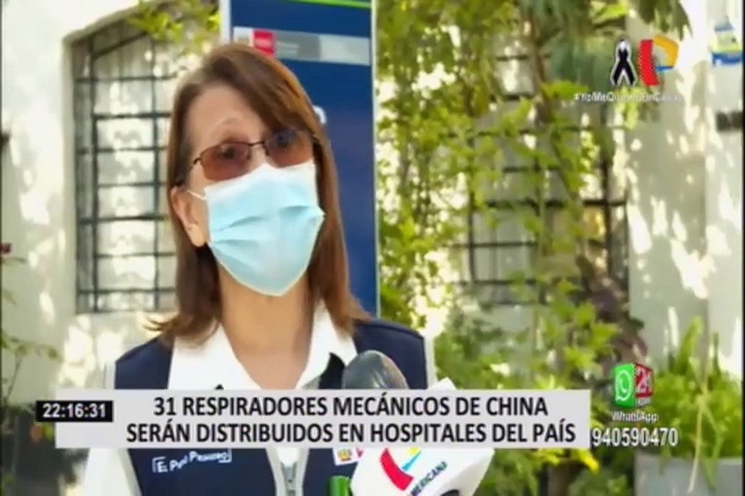 OPS donó insumos de protección para el personal...