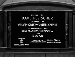 Popeye the sailor man - Never Changes My Altitude