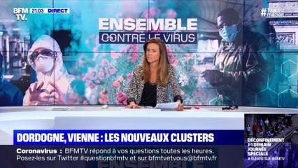 Dordogne, Vienne: les nouveaux clusters (1/3) - 09/05