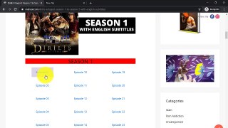 How to watch all the 5 seasons of Ertugrul with English Subtitles | Download any video from online