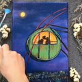 6 Easy Dream Scenery Girl Painting Ideas For Beginners