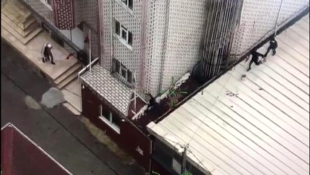 Grup Yorum üyesi İbrahim Gökçek'in cenazesinde yaşanan olaylar kamerada