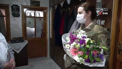 Mehmetçik'ten şehit annesine 'Vefa'