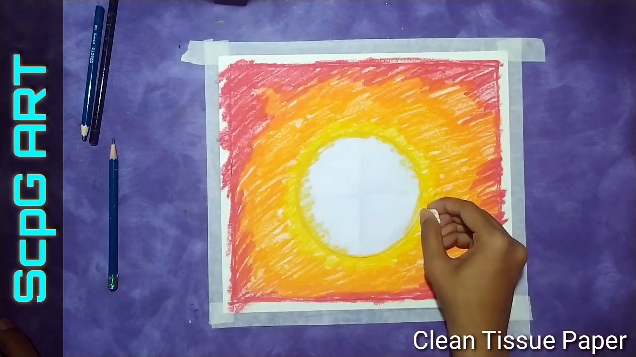 Propose Scenery with Oil Pestal Step by Step | How to Draw a Scenery | ScpG ART | Romantic Drawing (720P_HD)
