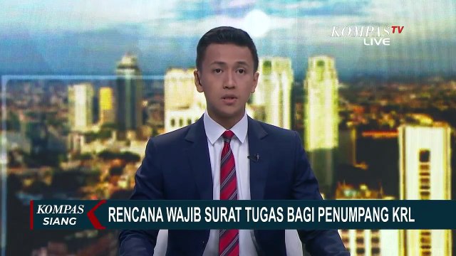 Penumpang KRL Wajib Pakai Surat Tugas, Begini Kata Penumpang