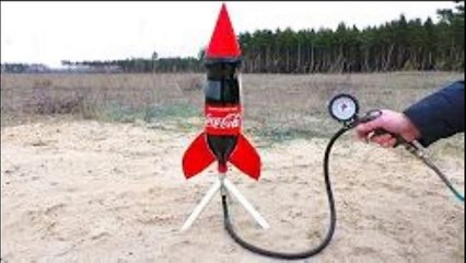 How to make a rocket from a bottle?